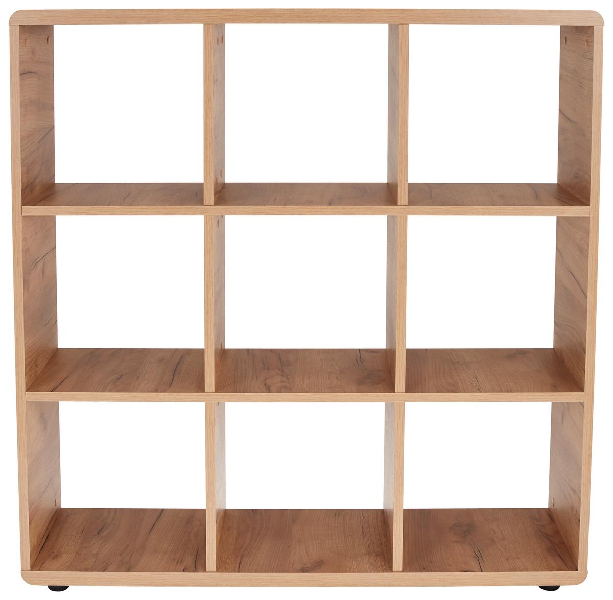 Etajeră Fontana FTR01 - culoare lemn stejar, Modern, material pe bază de lemn (108,8/110,2/35cm) - Modern Living