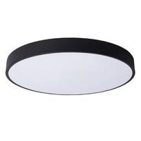 LAMPA SUFITOWA LED 79185/50/30 UNAR - czarny, Konventionell, tworzywo sztuczne/metal (49.5/49,5/5cm) - Lucide