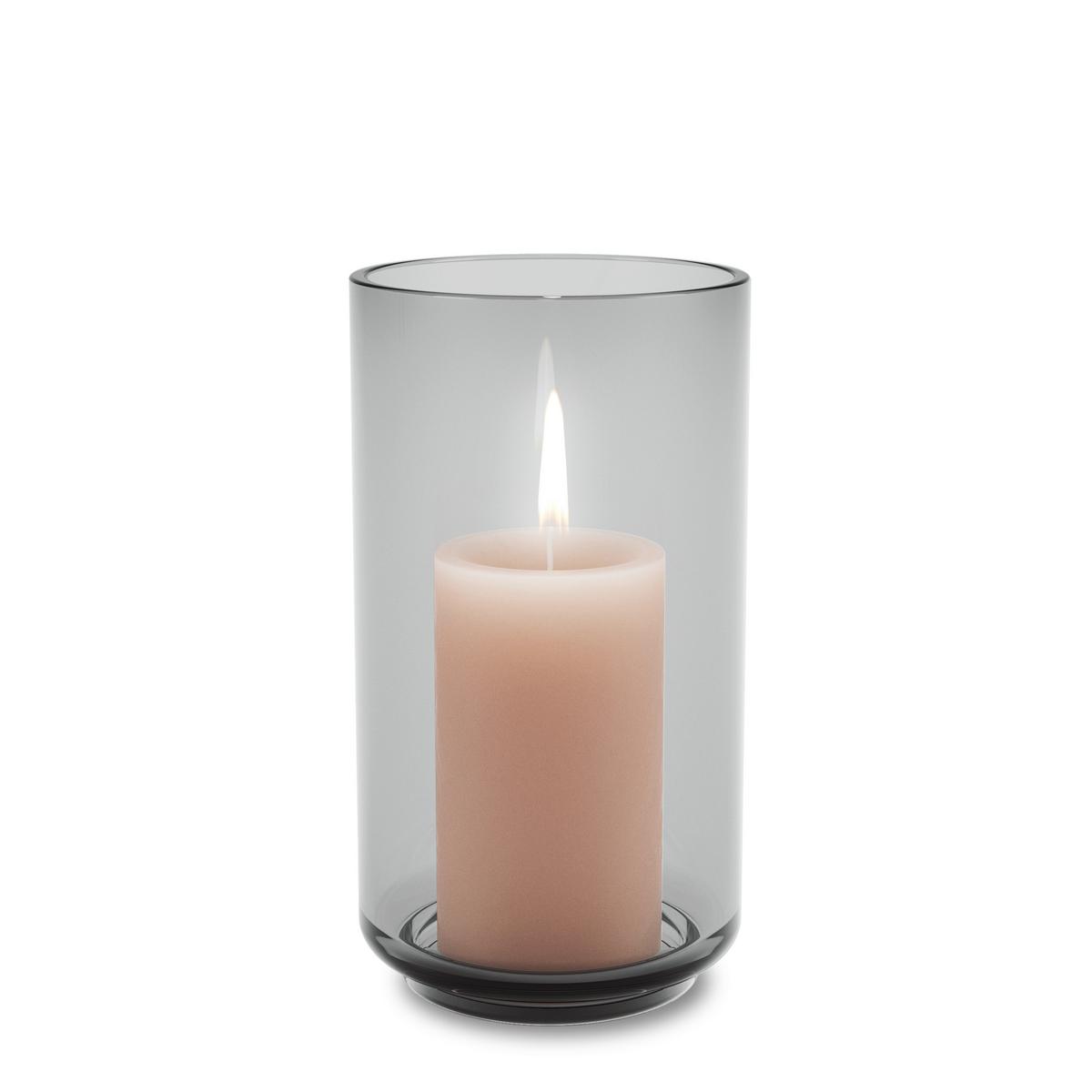 WAZON DEKORACYJNY 1017414-582 - czarny, Konventionell, szkło (10/10/18cm) - Umbra