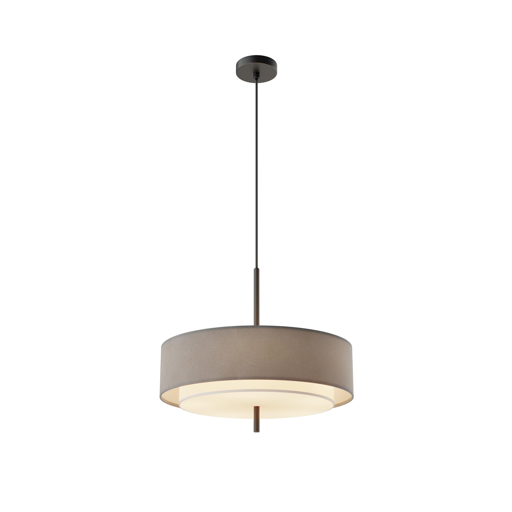 Pendelleuchte Mod613pl-05gr - Schwarz, Design, Metall (50/346cm) - MAYTONI