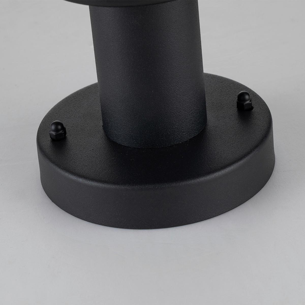 Talpas Lámpa Klampenborg-Ped-Bk - fekete, Konventionell, üveg/fém (27.5/31.8cm) - Elstead Lighting