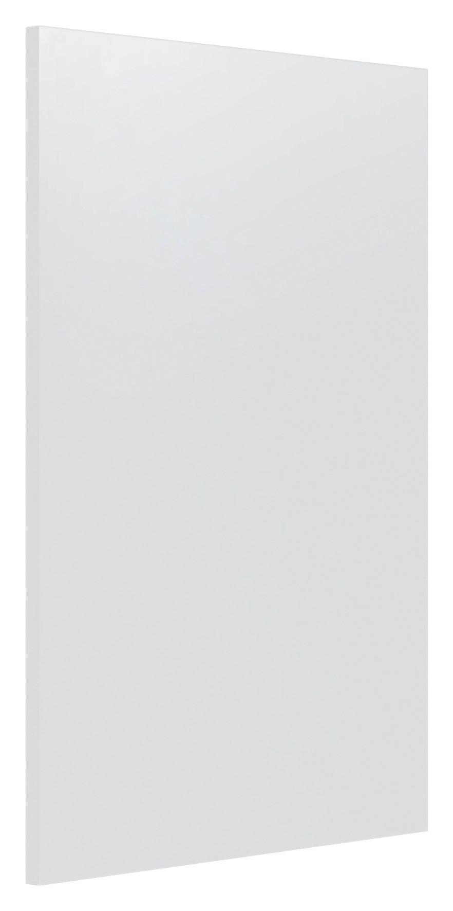 Vrata Unit Bele Barve - bela/visoki sijaj, Moderno, leseni material (45,3/66,4/1,6cm) - Based