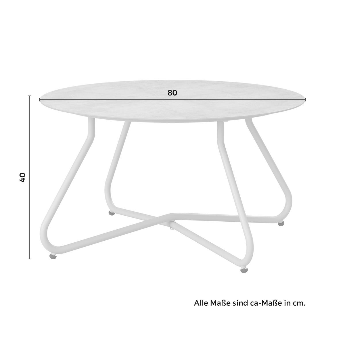 Gartenset Samba Beige, 4-teilig - Beige, MODERN, Glas/Textil (131/85,5/89cm) - Mömax