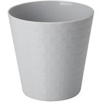 Kaspó Brilliant 15 - szürke, Konventionell, műanyag (15/15cm) - Mömax
