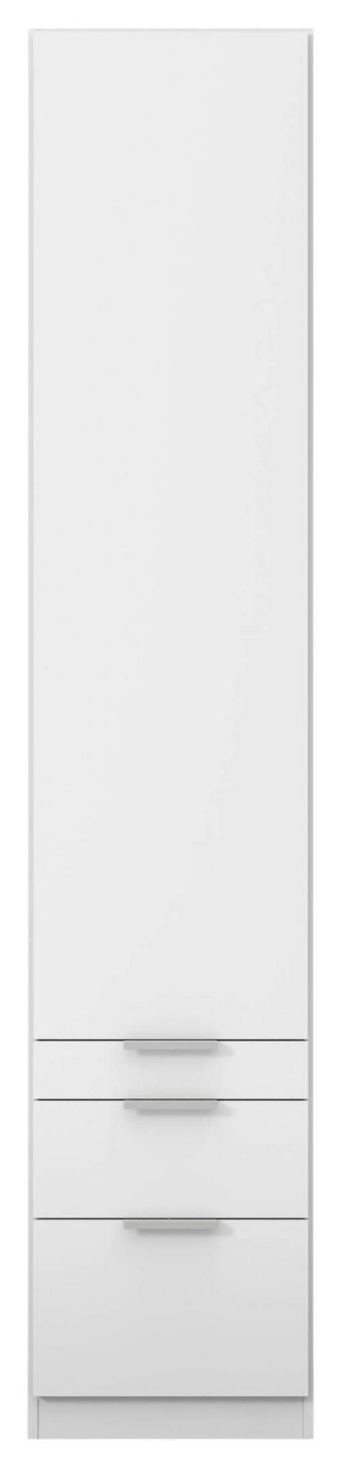 DULAP USI ROTATIVE ALABAMA - alb, Modern, material pe bază de lemn (47/229/54cm) - Modern Living