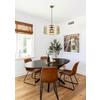 HANGLAMP SILVAIN - Zwart/Messingkleuren, Modern, Kunststof/Metaal (40/120cm) - Modern Living
