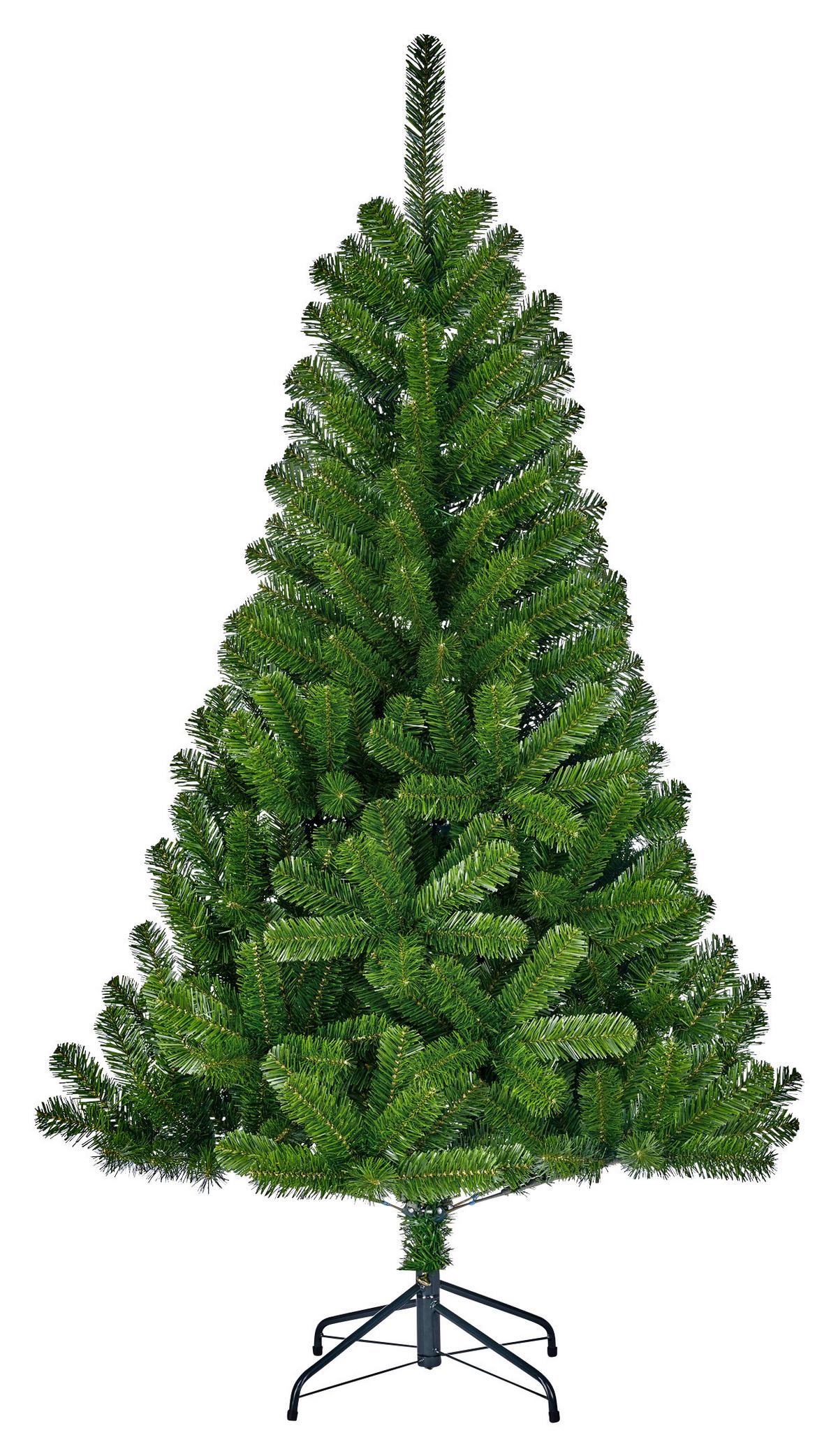 Weihnachtsbaum Charlton aus Kunststoff - Grün, Kunststoff (91/155cm)