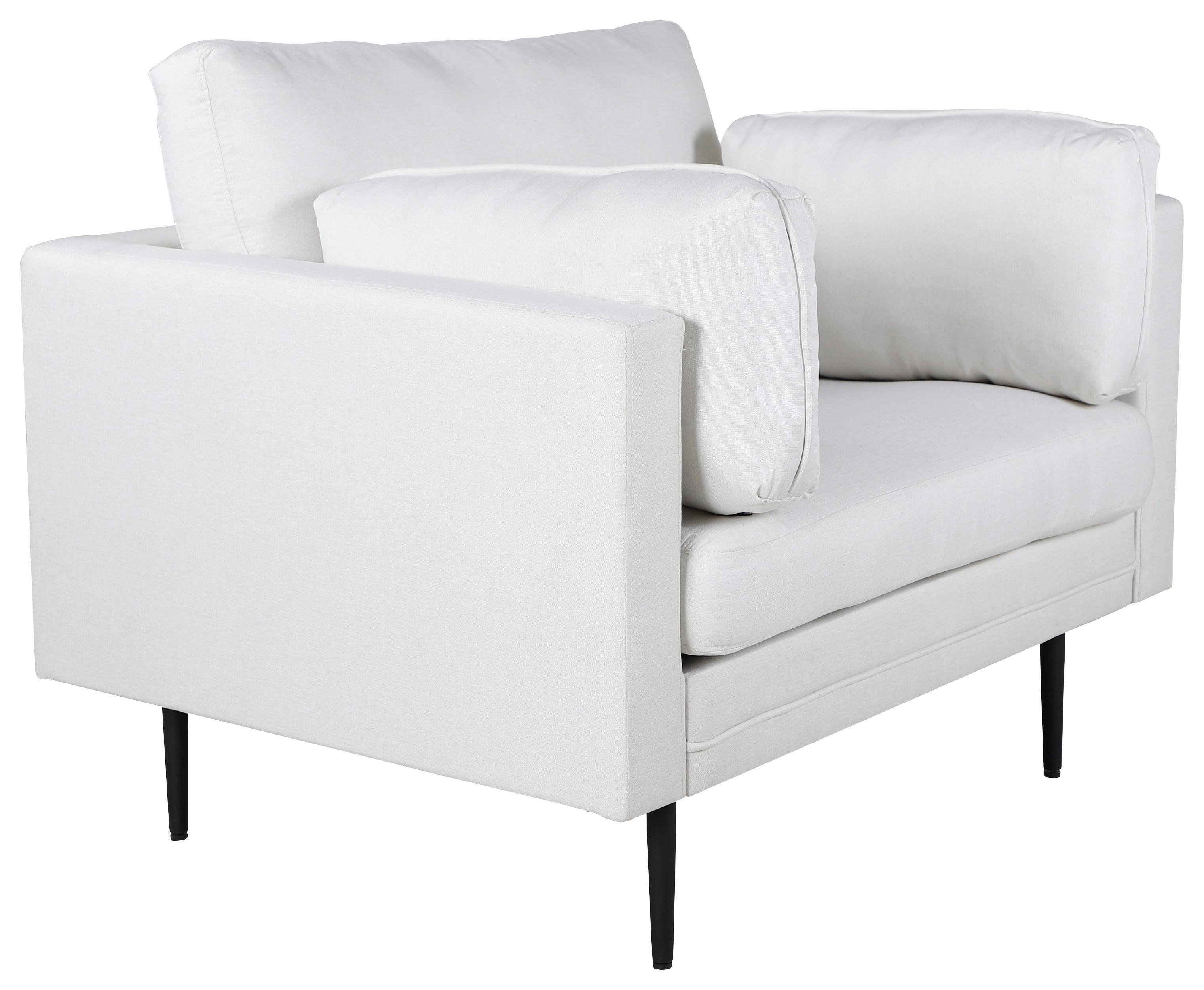 SESSEL BOOM - Beige/Schwarz, Design, Kunststoff/Textil (110/84/86cm) - Livetastic