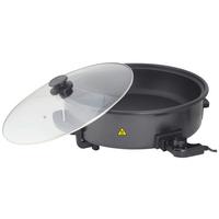 Elektrische Pfanne Annika max. 1500 Watt - Schwarz, Metall (42/42/9cm) - Insido