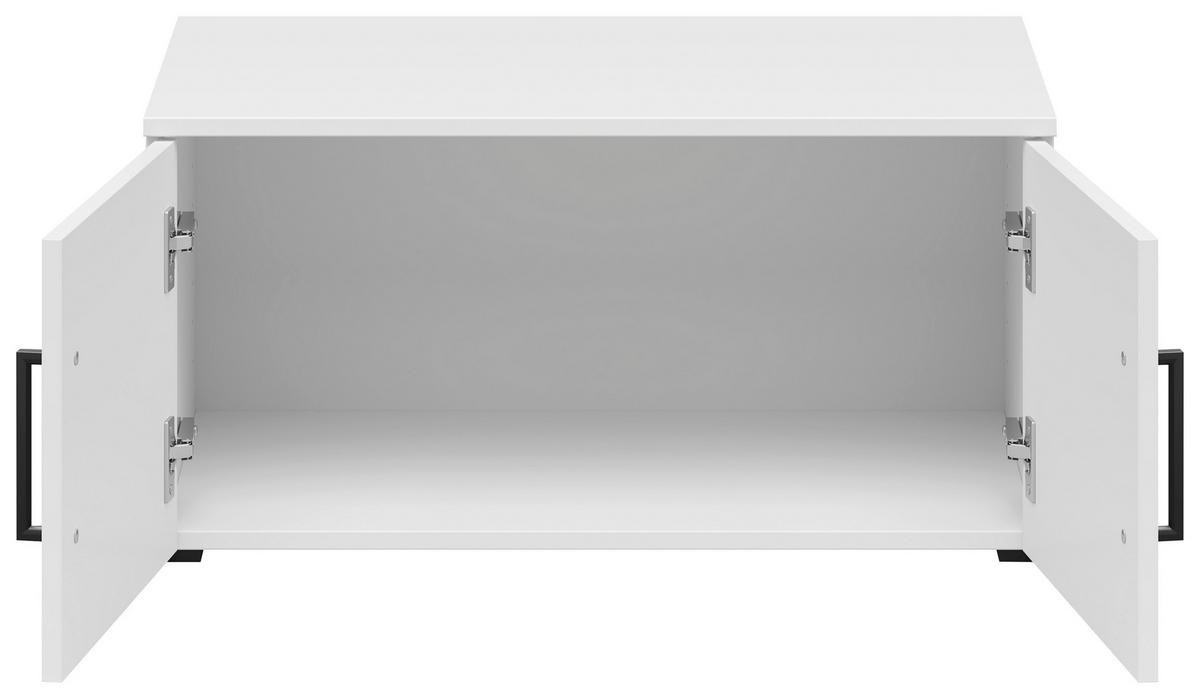 Nastavek Za Omaro Multistauraum - črna/bela, Moderno, umetna masa/leseni material (70/35/40cm) - Premium Living