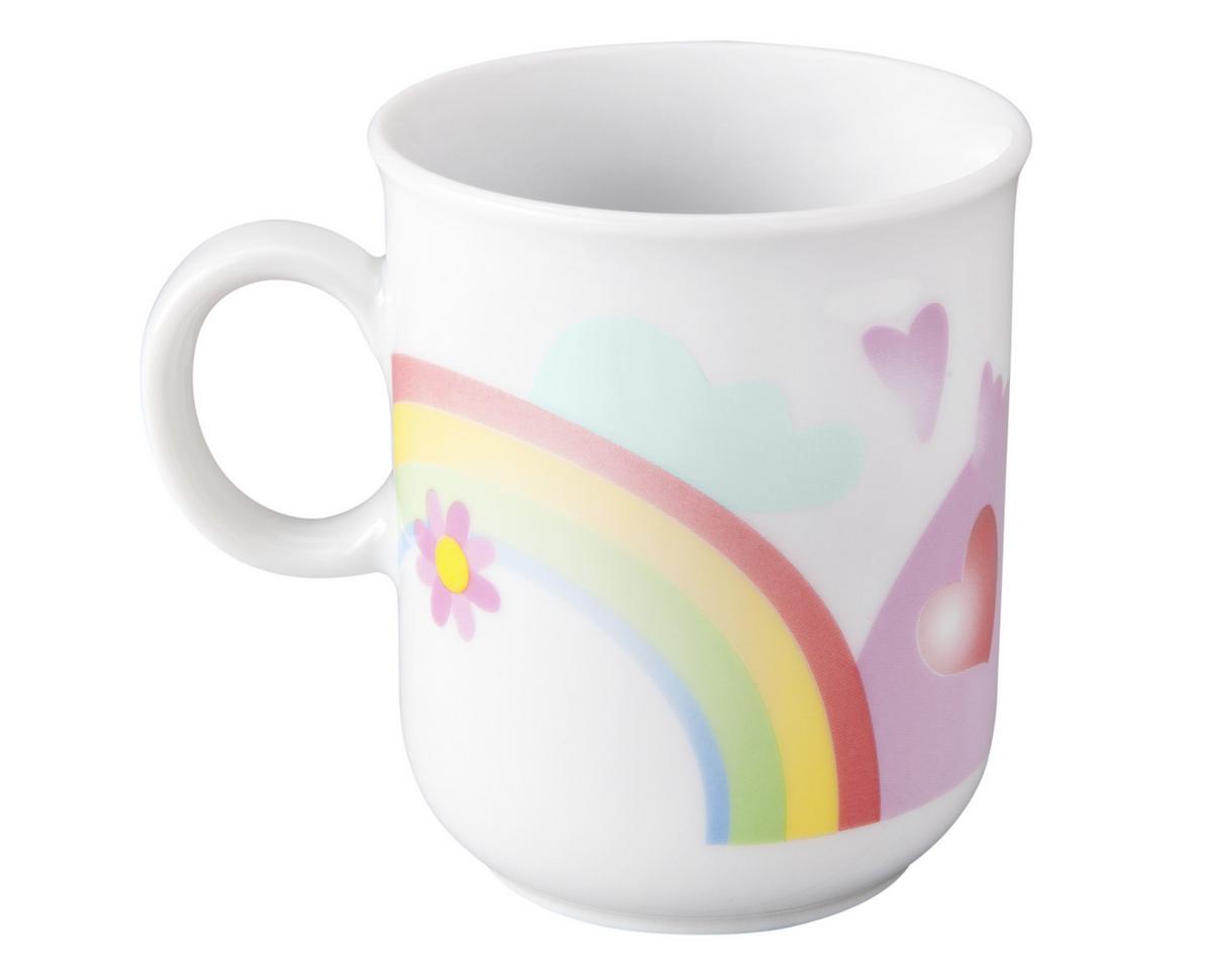 ZESTAW NACZYŃ DLA DZIECI 001.741861 - różowy/biały, Konventionell, ceramika (21/21/20cm) - Seltmann Weiden