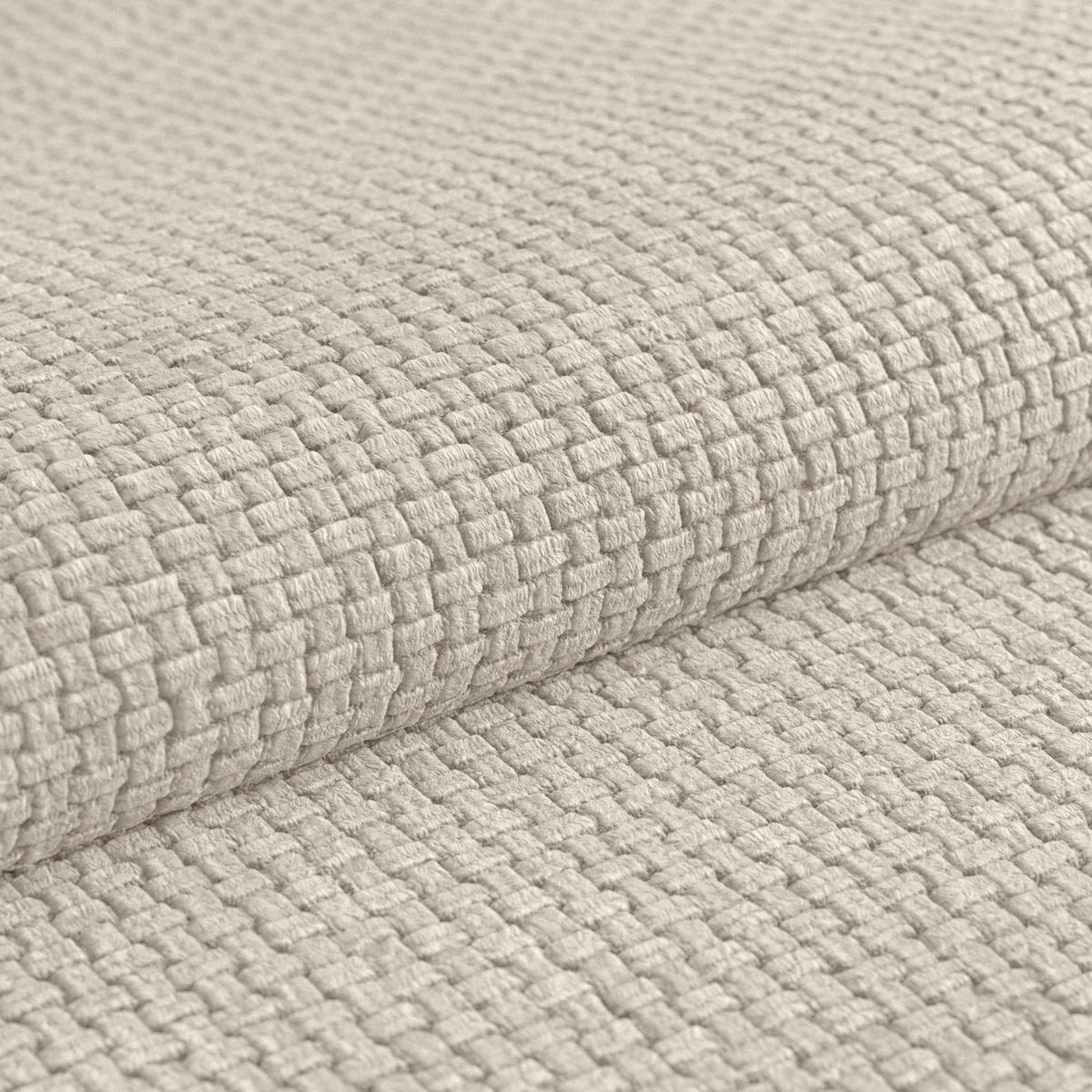 Trosjed Na Razvlačenje Bali - bijela/siva, Moderno, drvo/tekstil (245/74-90/104cm) - Luca Bessoni