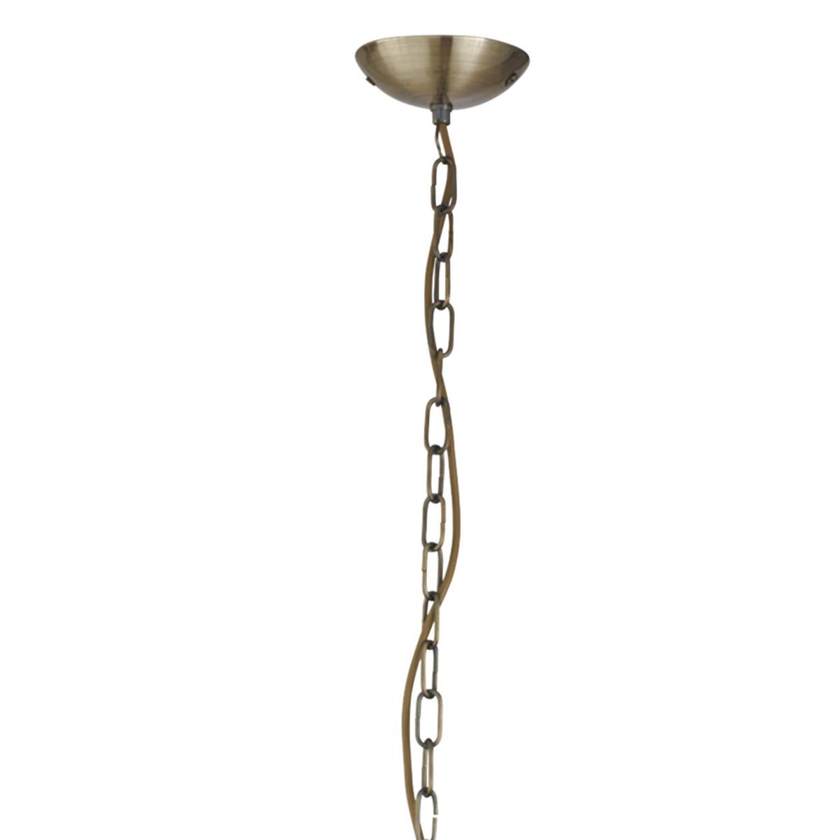 Függőlámpa Orbit 2474-4ab - sárgarézszínű, Design, fém (46/116cm)