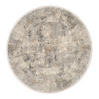 Webteppich Avignon Multicolor Ø ca. 240cm - Dunkelgrau/Hellgrau, Design, Textil (240cm) - Dieter Knoll