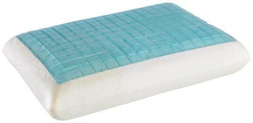 Nyakpárna Cloud 60/40/12 - kék/fehér, textil (60/40/12cm) - Premium Living