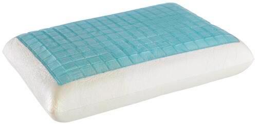 Jastuk 60/40cm Cloud - bijela/plava, tekstil (60/40/12cm) - Premium Living