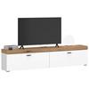 MEDIABÄNK KIRO - Modern, metall/trämaterial (180/40/35cm) - Mömax