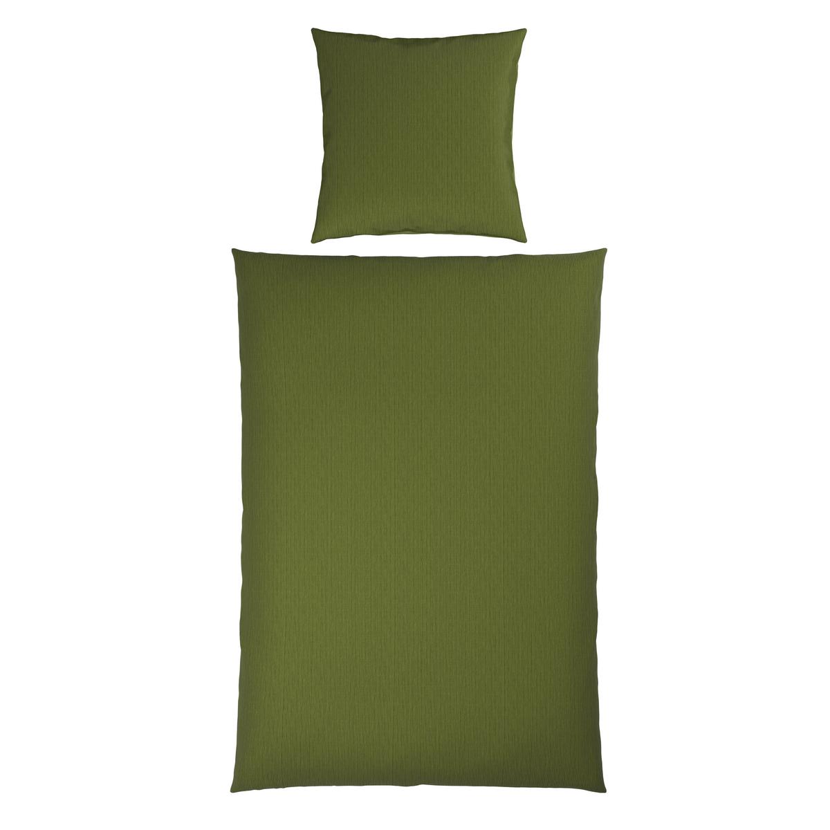 POŚCIEL DWUSTRONNA WALLE - ciemnozielony, tkanina (155/220cm) - Bio:Vio