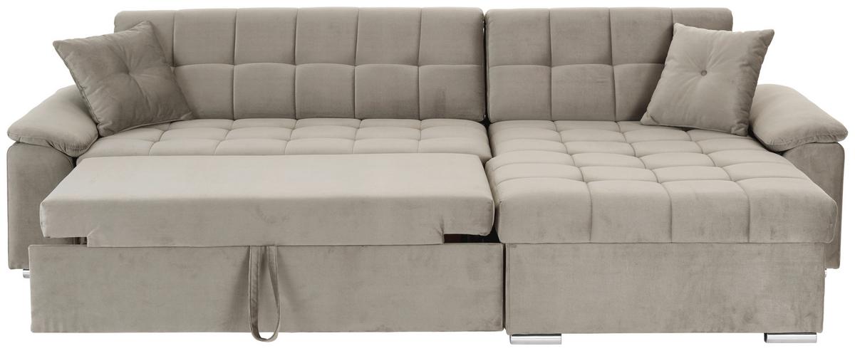 Kutna Garnitura Bali - bež, Trend, tekstil (257/167cm) - Modern Living