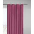 Ösenvorhang Ulli, ca. 140x245cm - Lila, Textil (140/245cm) - MÖMAX modern living
