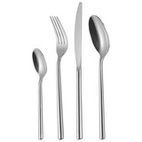 Besteckset 24-teilig Sara - Edelstahlfarben, KONVENTIONELL, Metall - Premium Living