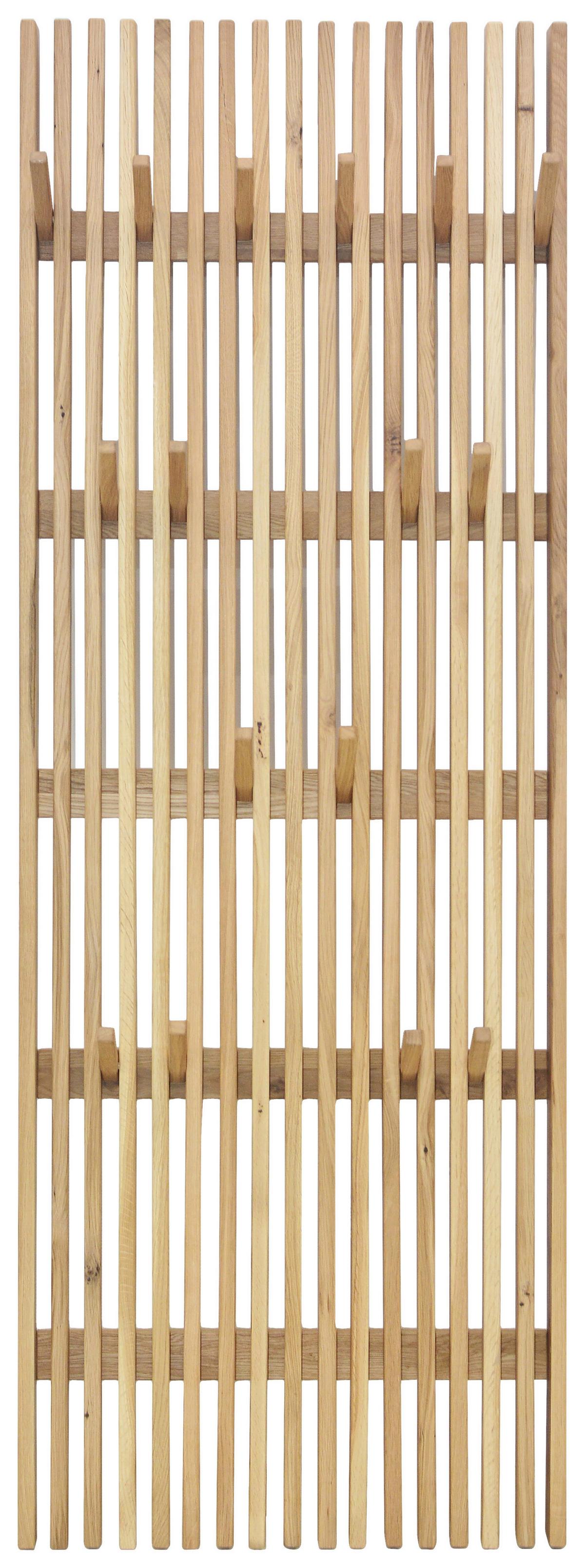 PANEL DO PRZEDPOKOJU STUDIOLINE - kolor dębowy, Natur, drewno (66/185/5,5cm) - Linea Natura