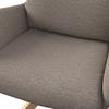 STOL MED ARMSTÖD NEELIA - brun/naturfärgad, Modern, metall/trä (59,5/93/69cm) - Bessagi Home