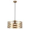 HANGLAMP SILVAIN - Zwart/Messingkleuren, Modern, Kunststof/Metaal (40/120cm) - Modern Living