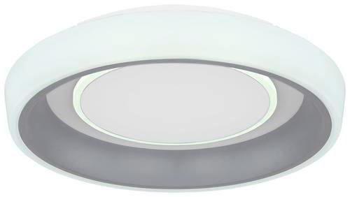 Stropna Led-svetilka Tabano, S Sijalko - bela/opal, Basics, kovina/umetna masa (50/9,5cm) - Globo