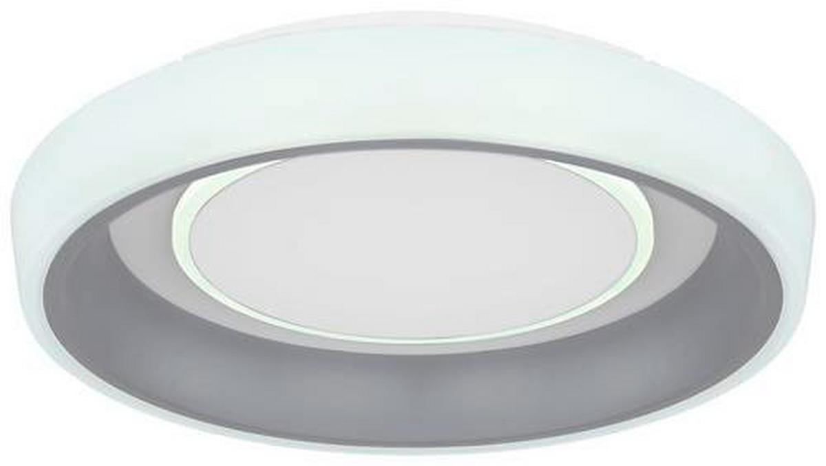 Stropna Led-svetilka Tabano, S Sijalko - bela/opal, Basics, kovina/umetna masa (50/9,5cm) - Globo