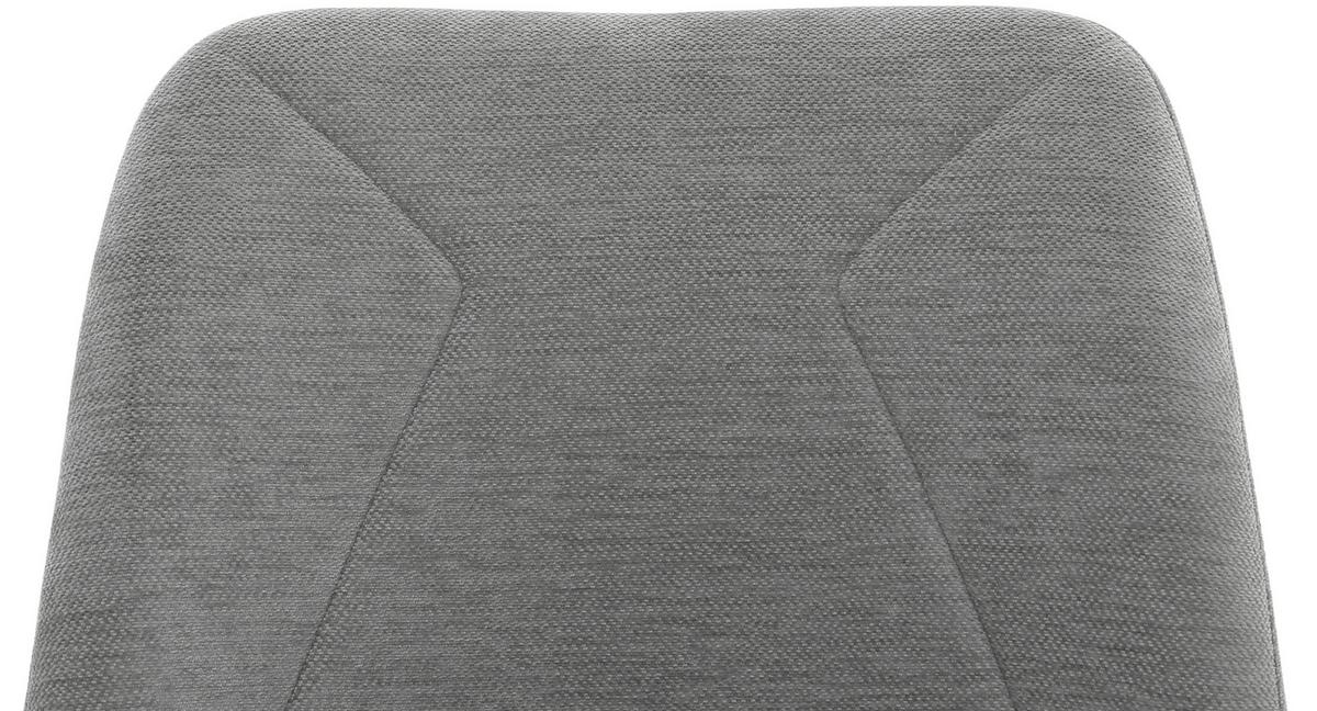 Scaun TENA - negru/gri, Basics, metal/textil (46,5/86,5/59cm) - Based