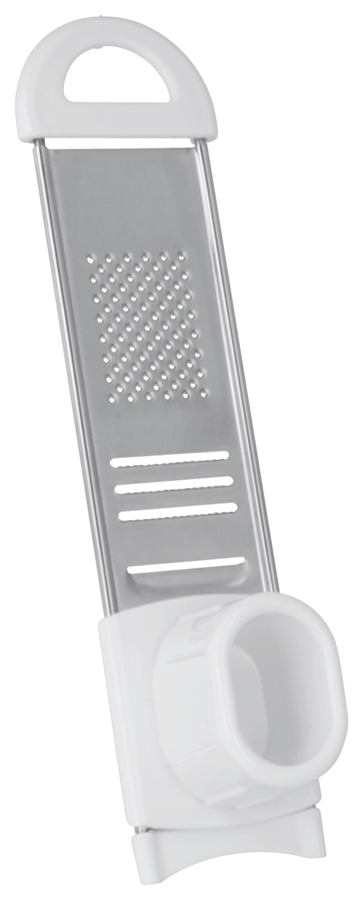 Univerzális Reszelő Duetto - fehér, műanyag/fém (28,8/6.8/4.6cm) - Metaltex