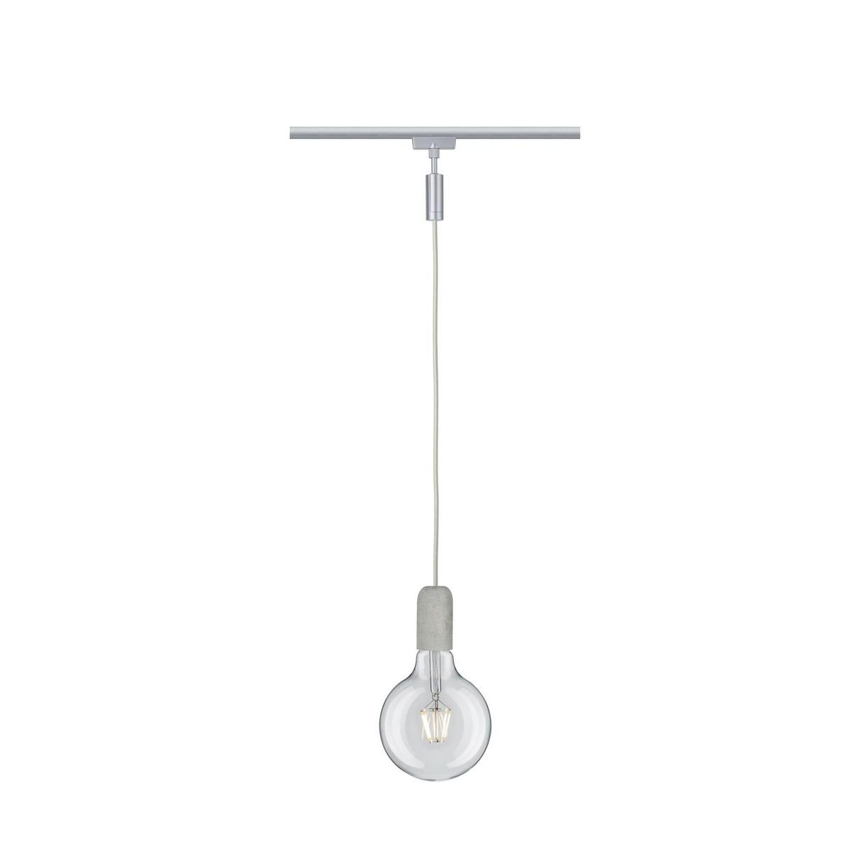 Schienensystem-Adapter Universal Pendant Adapter - Chromfarben, Basics, Metall (2,3/12,4cm) - Paulmann