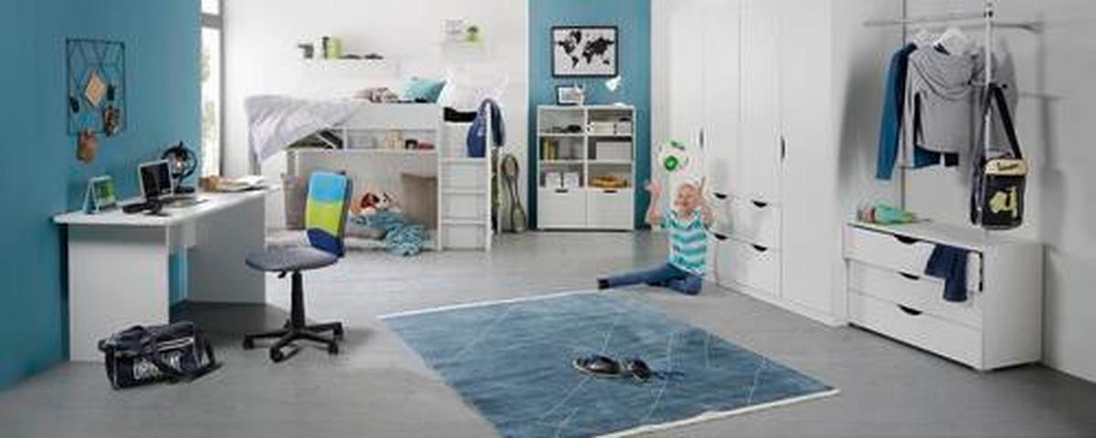 Garderobenstange aus Metall - Alufarben, Konventionell, Metall (96/120/31cm) - Premium Living