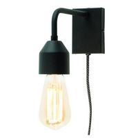 Falilámpa Madrid/w/b - fekete, Design, fém (7/14,7/20,3cm) - It's about Romi