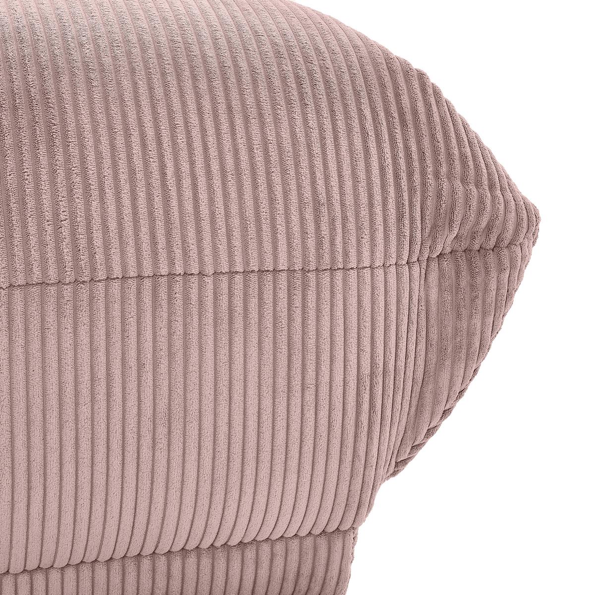 Modul Sofa Giselle Ottomane Altrosa - Altrosa, Trend, Textil (105/80/185cm) - Livetastic