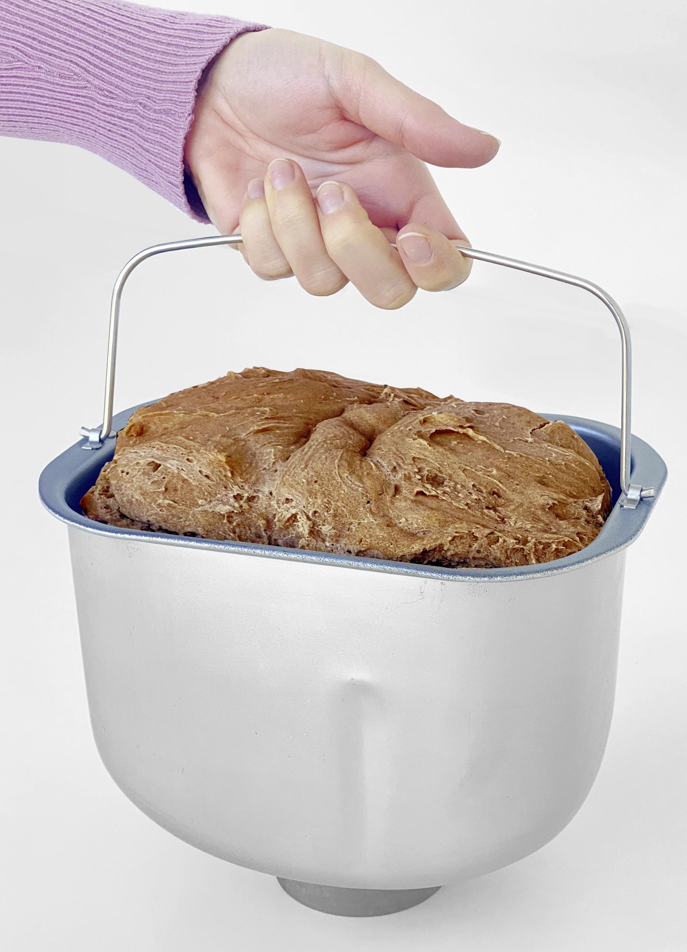 BROTBACKAUTOMAT B|KITCHEN BAKE 500 B: 34,5 CM - Edelstahlfarben/Schwarz, Basics, Kunststoff/Metall (34,5/32,2/24cm) - Bikitchen