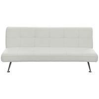 Zofa S Posteljno Funkcijo Billund, Bela - srebrne barve/bela, Basics, kovina/tekstil (179/75/90cm) - Livetastic