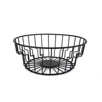 Fructieră Cage - negru, Modern, metal (24/9cm) - Mömax