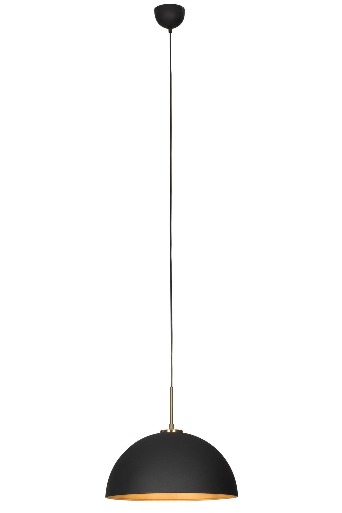 LAMPA WISZĄCA FANDANGO - czarny/kolor złoty, Konventionell, metal (40/150cm) - Novel