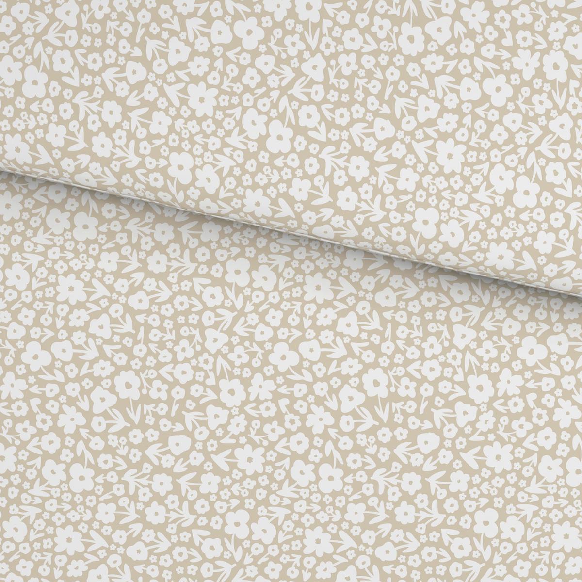 Posteljnina Millefleur - bež, Moderno, tekstil (140/200cm) - Mömax