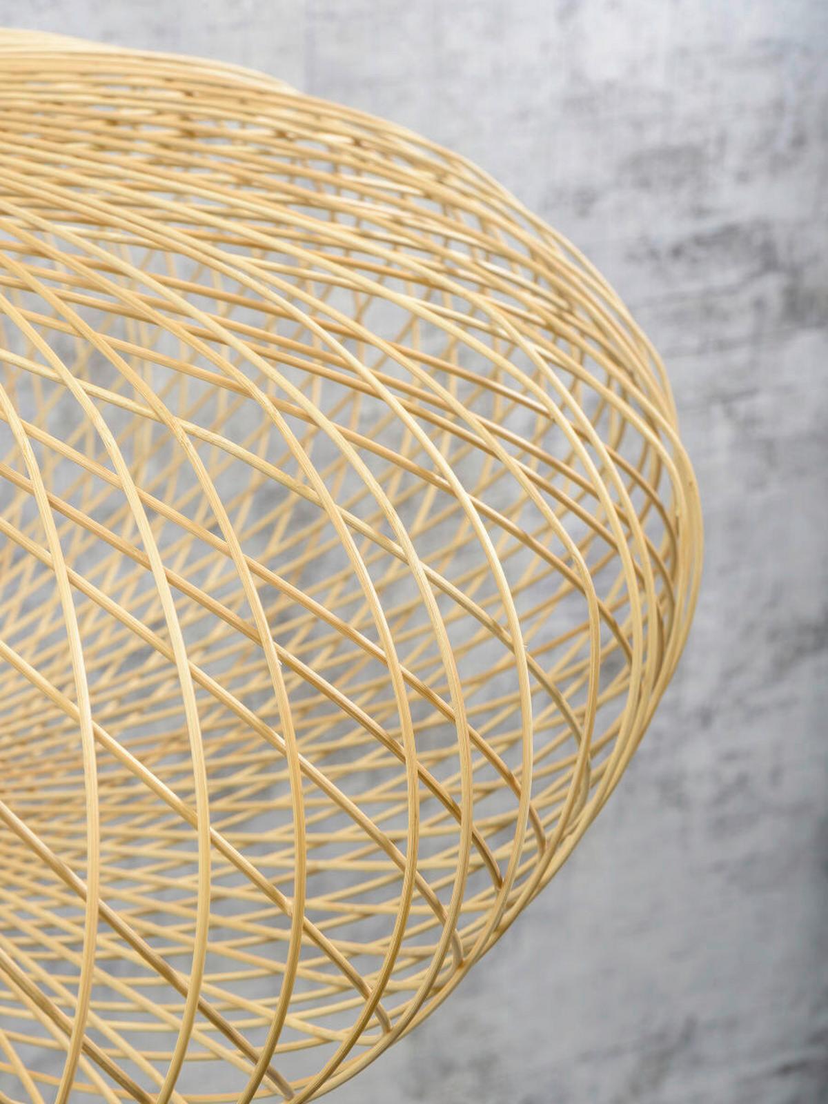 Stropna Svetilka Cango, Naravna Barva - naravne barve, Trend (60/25cm) - Good & Mojo