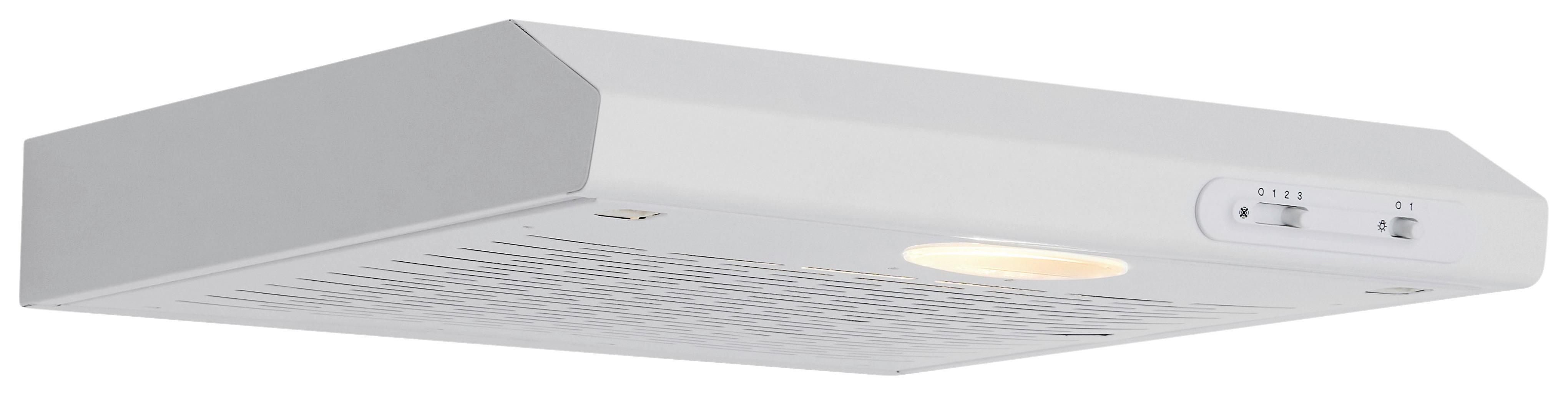 Kuhinjska Napa Suna, 60cm - bela, Trend, kovina (60/7,6/47cm) - Respekta