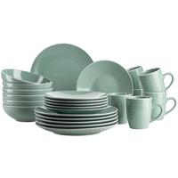 Kombiservice 931845 Grün Glänzend - Grün, Basics, Keramik (46,5/33/32cm) - Mäser