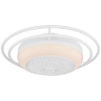 Deckenventilator Romario max. 34 Watt - Weiß, Basics, Kunststoff/Metall (73/23cm) - Globo
