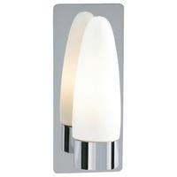 Wandleuchte Bullet max. 40 Watt - Chromfarben/Weiß, Basics (9/22/11cm) - Markslöjd