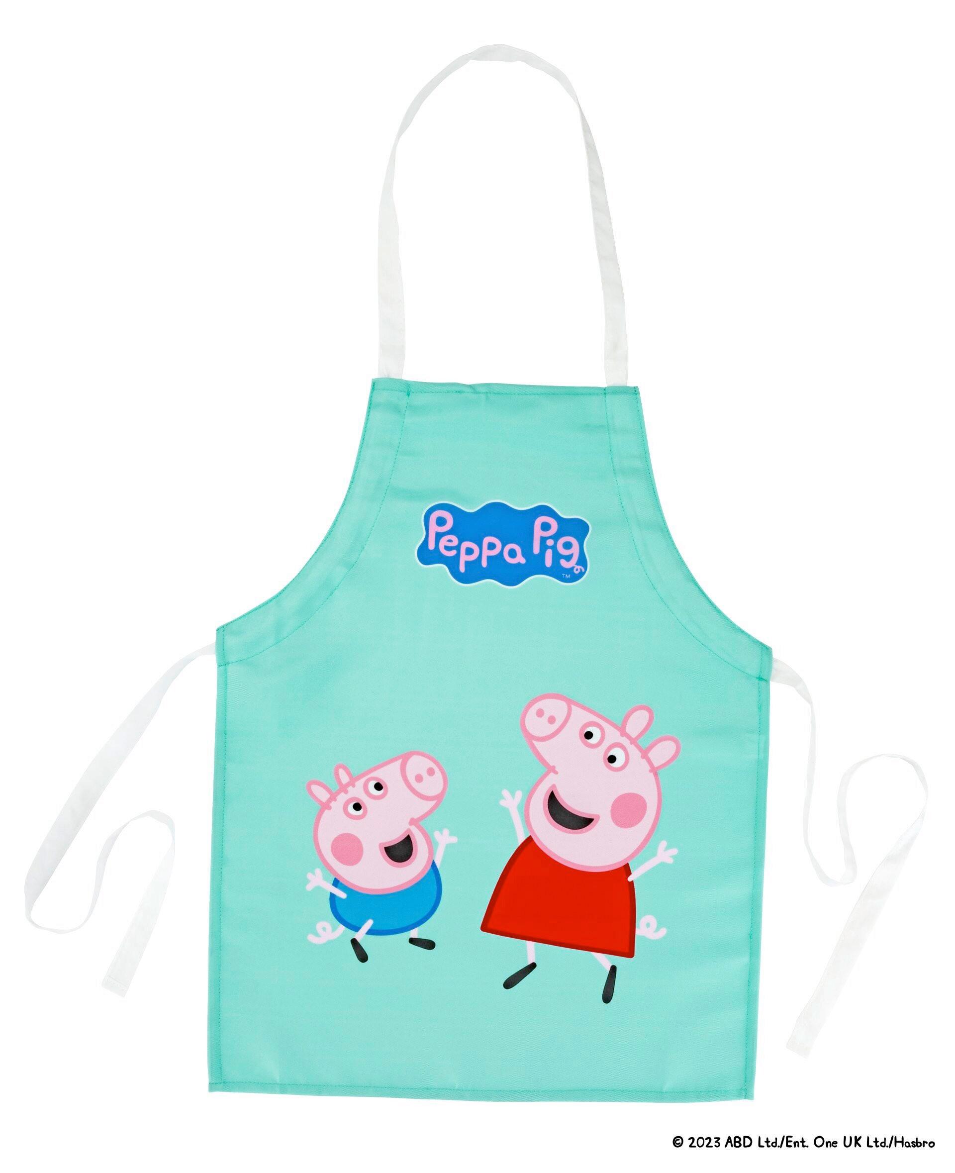 Otroški Predpasnik Pujsa Pepa - večbarvno, Trend, tekstil (1,5/18/23cm) - Dr.Oetker