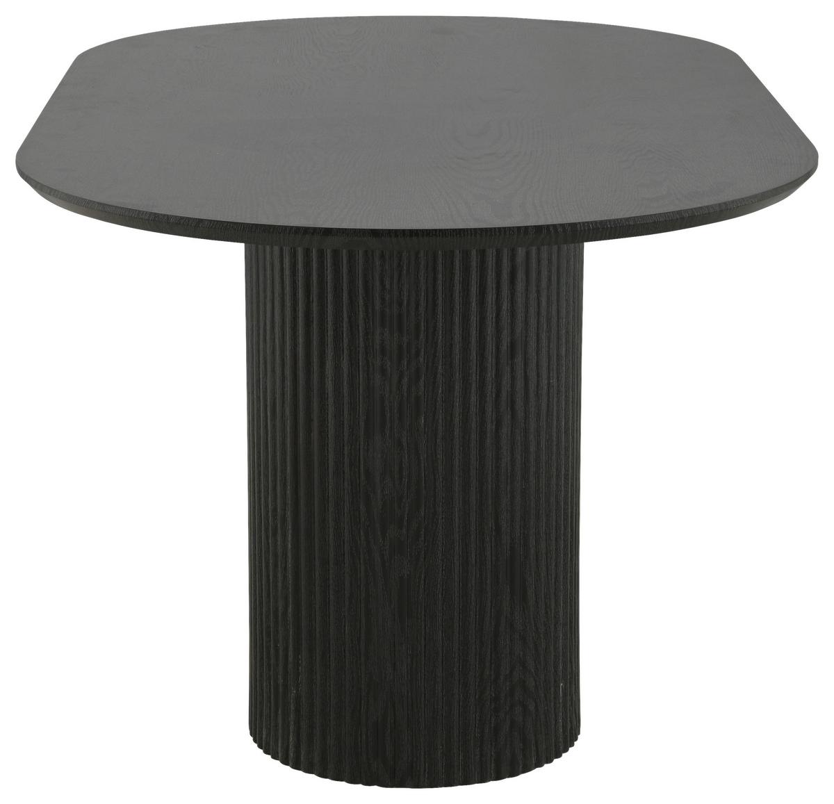 STÓŁ DO JADALNI LUIS - czarny, Lifestyle, materiał drewnopochodny/drewno (160/75/90cm) - MID.YOU
