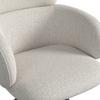 STOL MED ARMSTÖD LIORA - svart/cremefärgad, Modern, metall/textil (58/84/61cm) - Bessagi Home