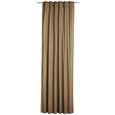 Schlaufenvorhang Outdoor Cappuccino - Cappuccino, KONVENTIONELL, Textil (140/270cm) - Mömax modern living
